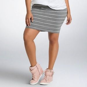 Torrid Grey Skirt